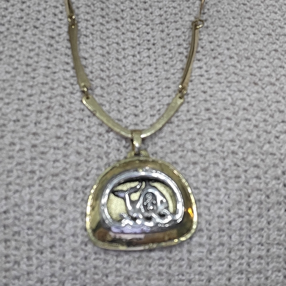 Jeep Collins Jewelry Vtg Jeep Collins Brass Sterling Silver Jonah